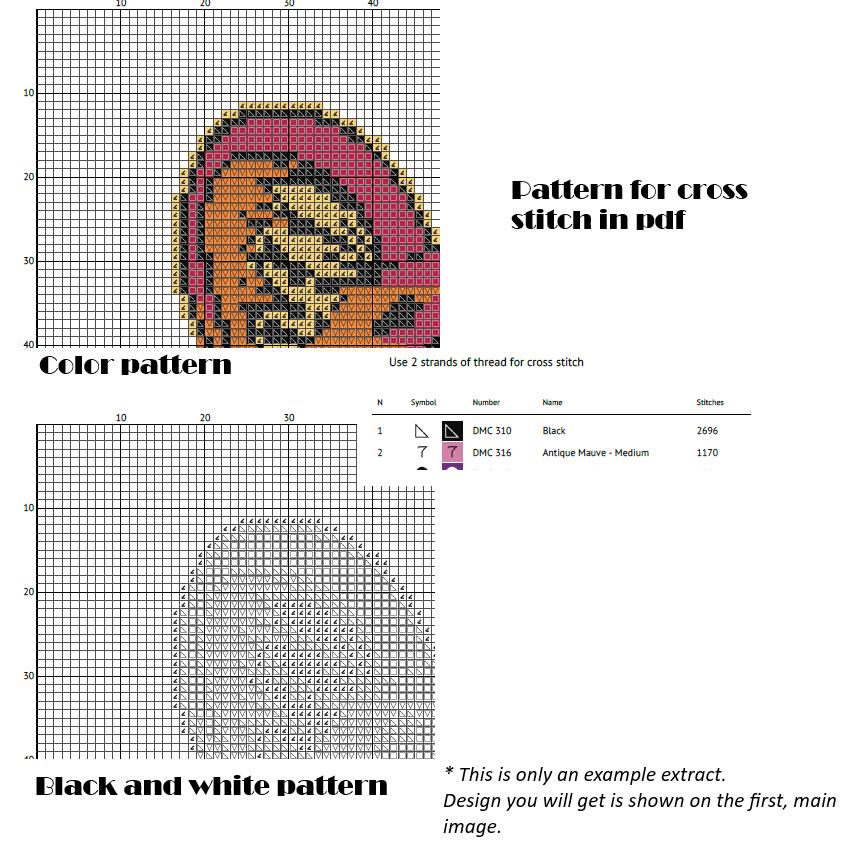 Cheetah with glasses | Cross Stitch Pattern PDF | Modern Embroidery | Colorful animals | Leopard | Handmade chart | Digital file download